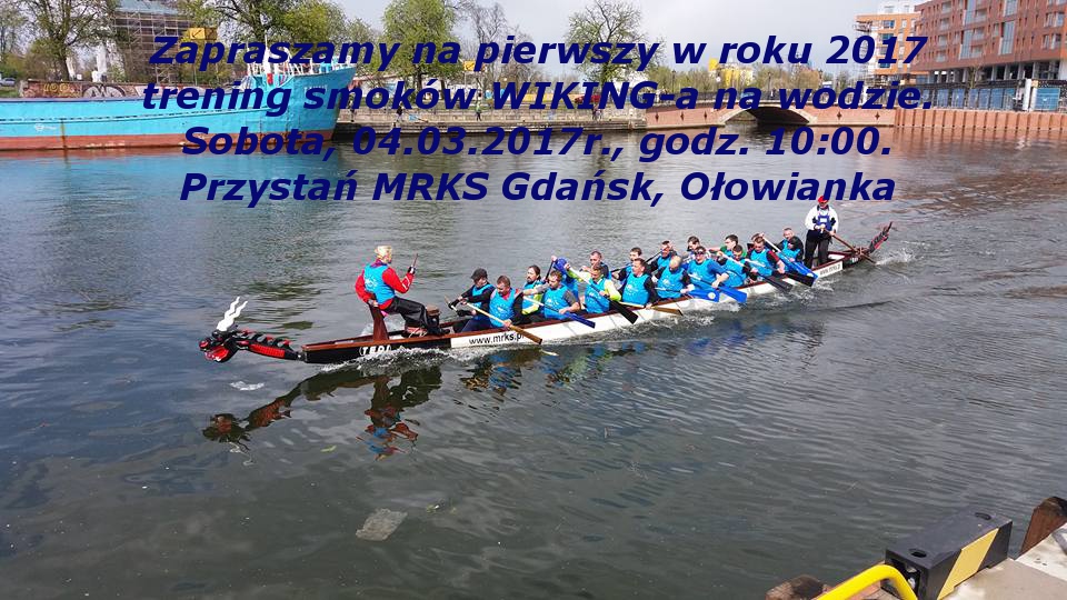 2017 pierwsze zejscie na wode