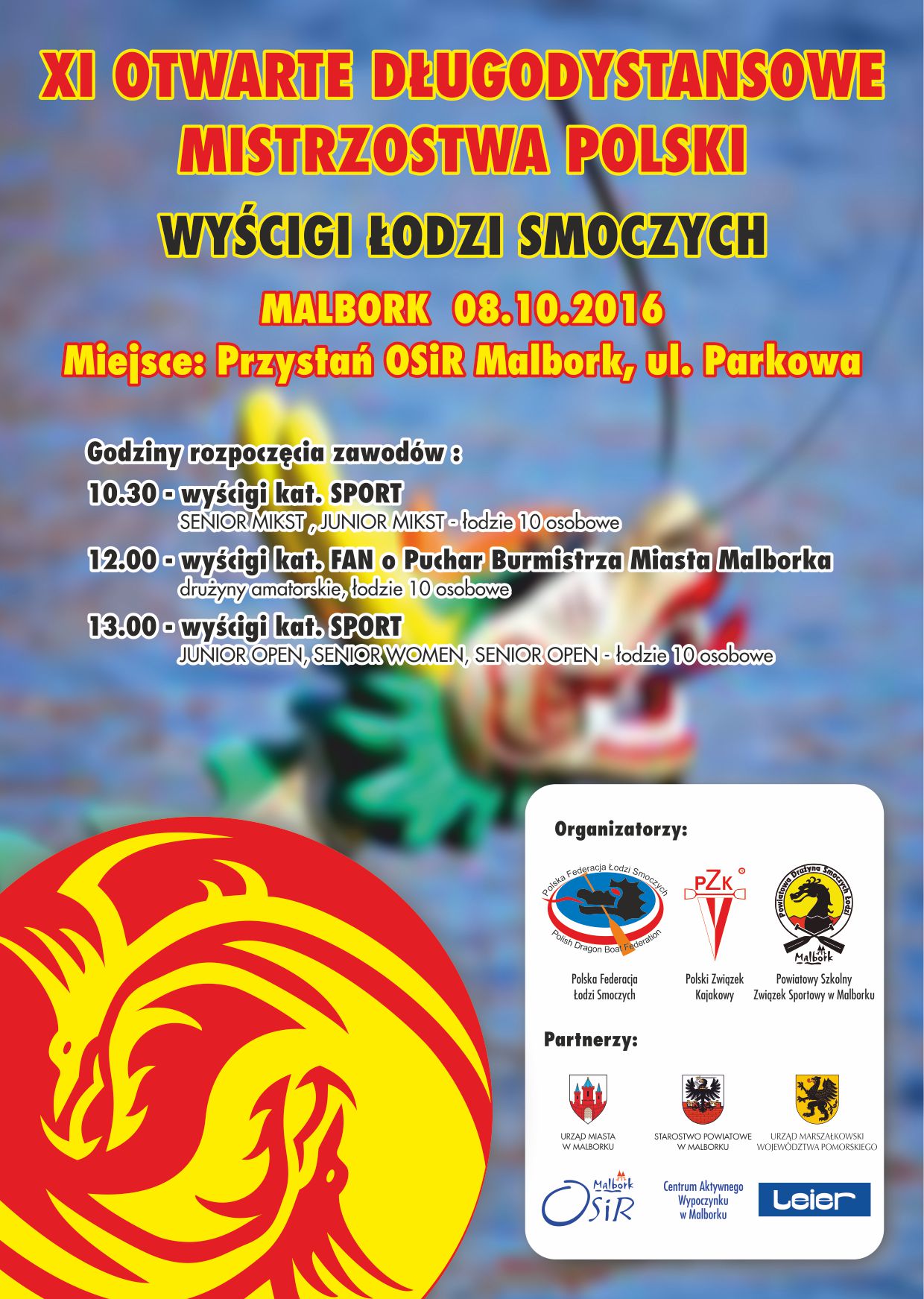 Plakat Smocze odzie 08 10 2016