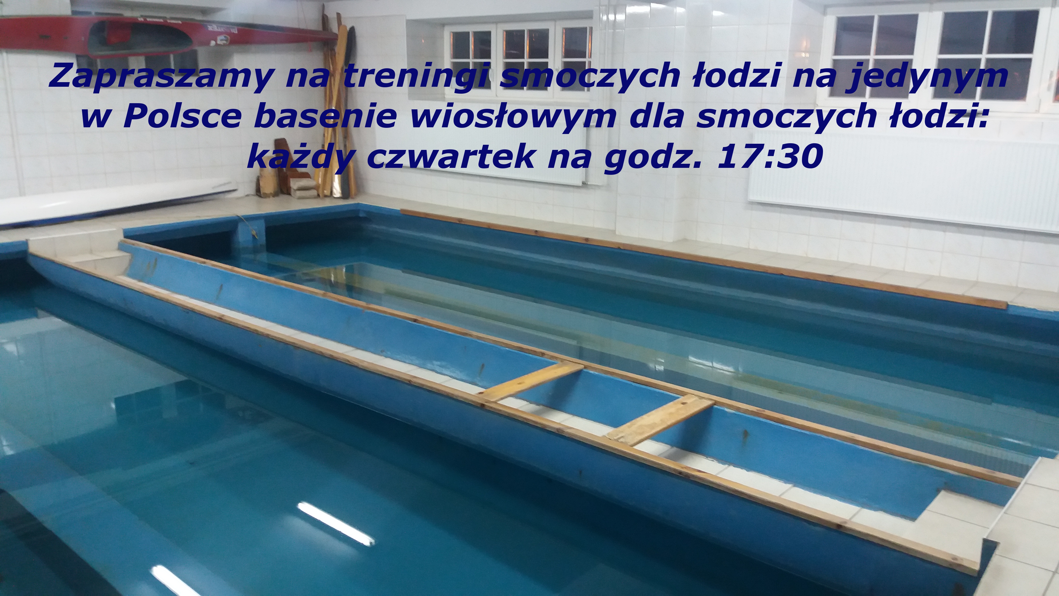 basen wioslowy treningi