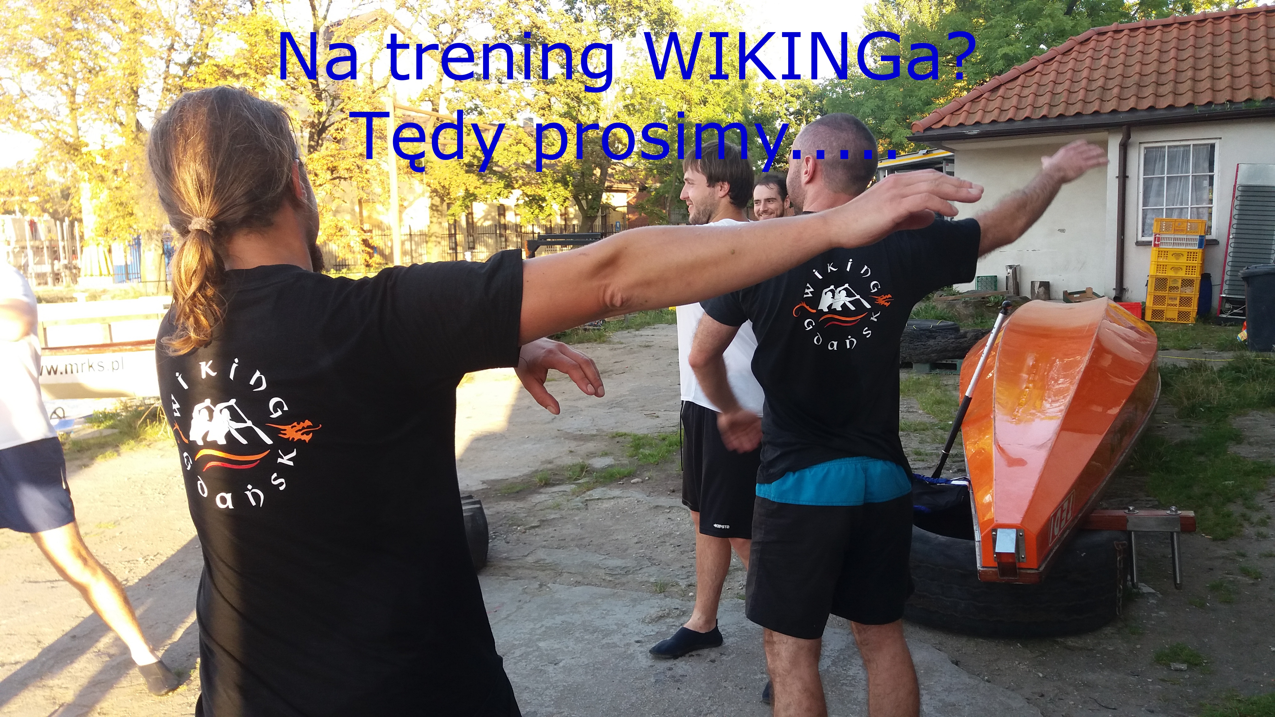 na trening wikinga