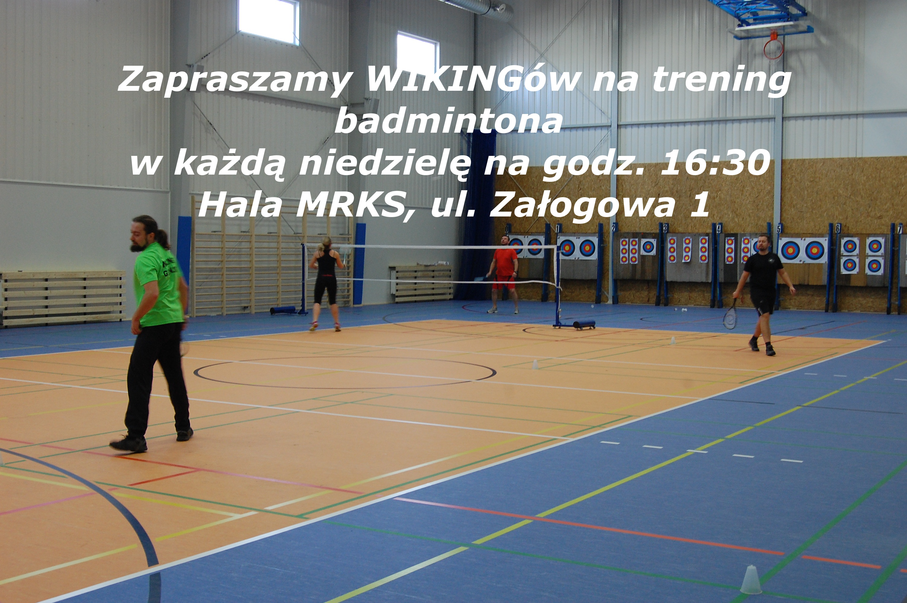 trening badmintona