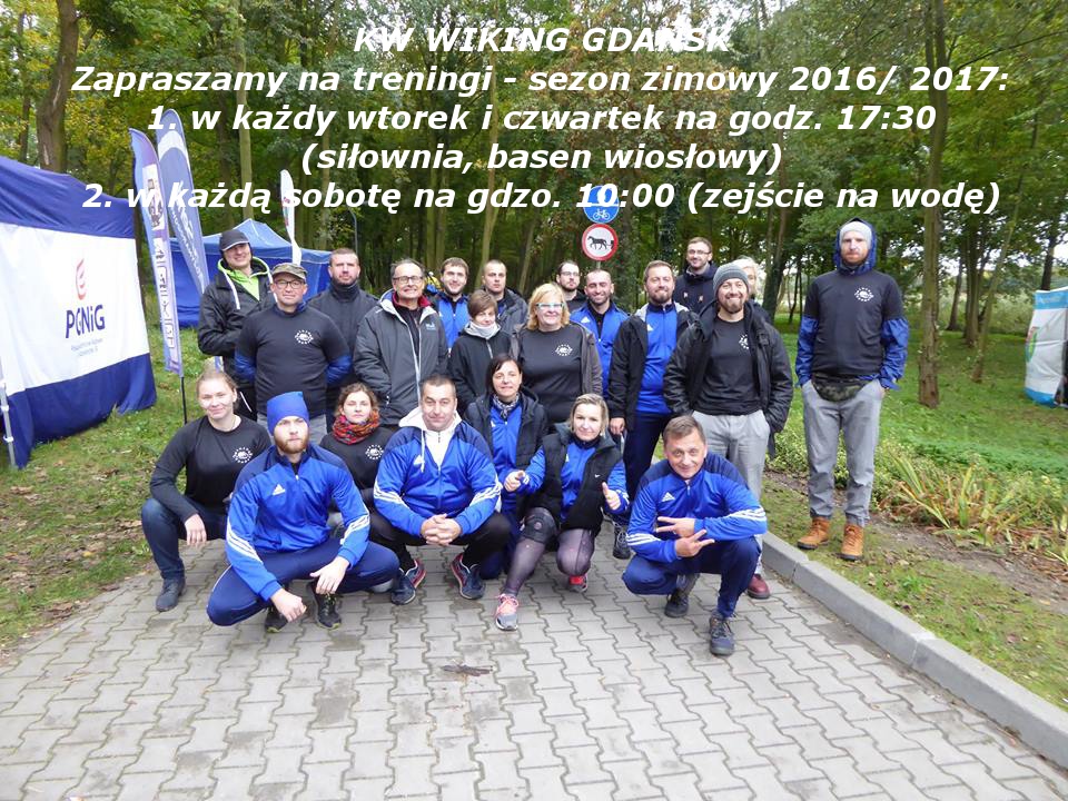 wiking treningi od 10102016